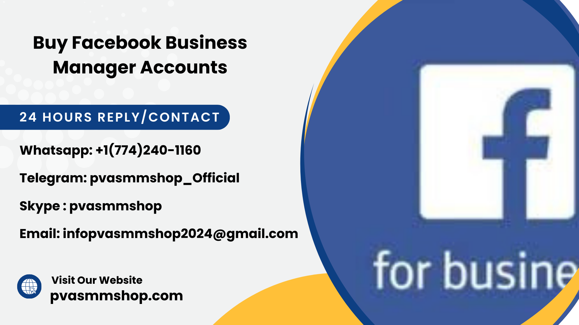 Buy Facebook Business Manager Accounts